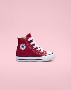 Converse Chuck Taylor All Star Lány Magasszárú Piros | IKOGLDB-HU